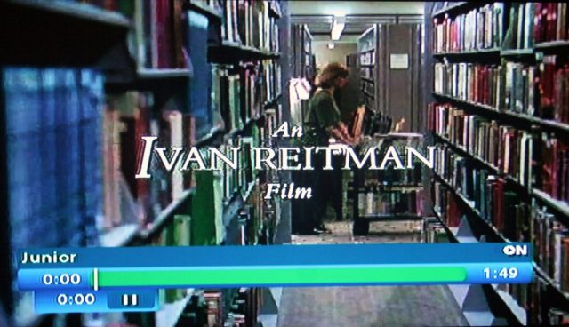 Librarian in Junior opening credits