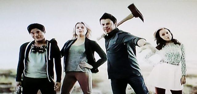 Screenshot from The Librarians TV premiere episode, 2014