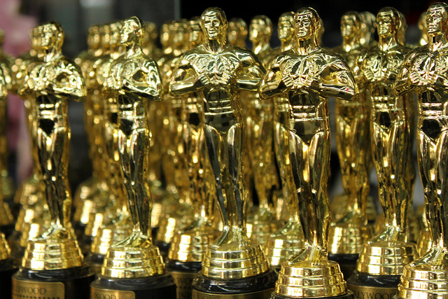 "OSCARS statuettes" by Prayitno is licensed under a CC BY 2.0 license