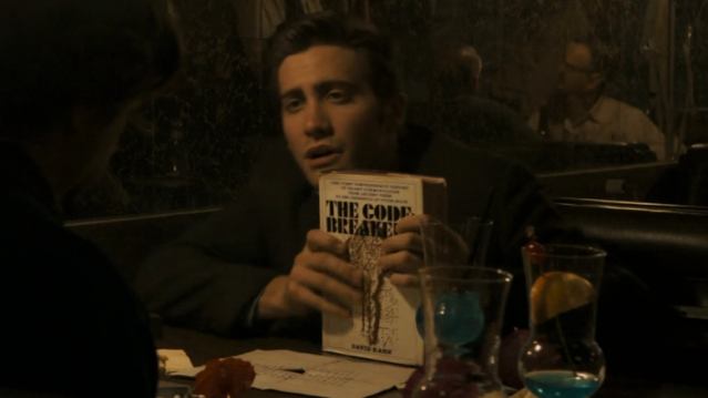 The Code Breakers book in a scene from Zodiac (2007)