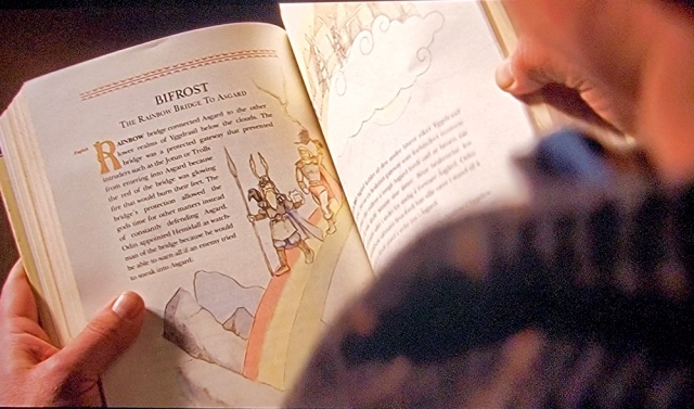 Erik picks up the book Myths and Legends from Around the World by Sandy Shepherd, and looks up entries for the Bifrost and for Thor (Thursday), Thor (2011)